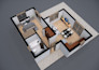 do 3d architectural design, 3d floor plan, exterior and interior rendering